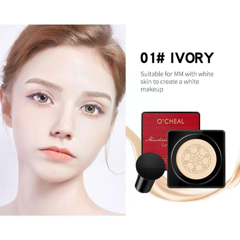 

Mushroom Head BB Cream Foundation Cream Air Cushion Cream Base Makeup Foundation Concealer Brighten Whitening CC X1N4