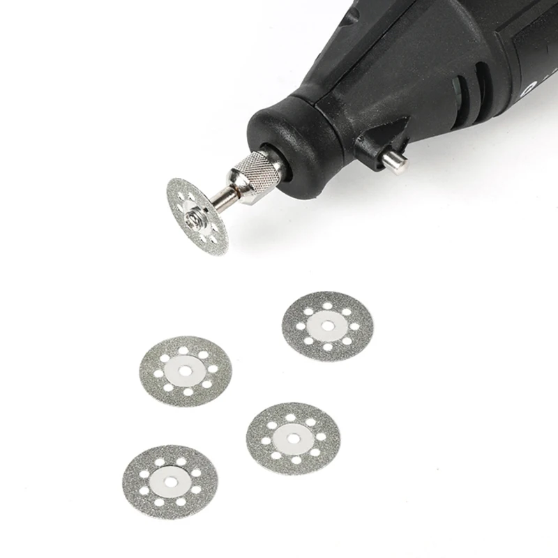 

60Piece Diamond Cutting Wheel For Rotary Tool Die Grinder Metal Cut Off Disc
