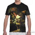 Мужская и женская футболка Saturn, с принтом пожирающий сына, Франсиско гоя