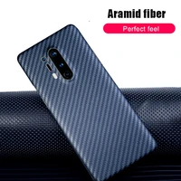 real carbon fiber phone case for oneplus 8 9 pro ultra thin aramid fiber bumper shockproof cover back for one plus 9 8 7 case