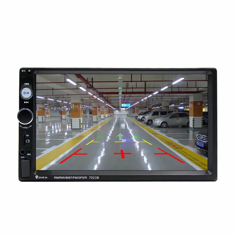 Автомагнитола MP5 плеер 2Din 7023B MirrorLink Bluetooth 7 ''сенсорный экран мультимедийный FM