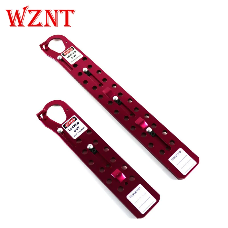 

Free Shipping NT-H31 NT-H32 12 24 Hole Sliding Safety Lockout Tagout Hasps