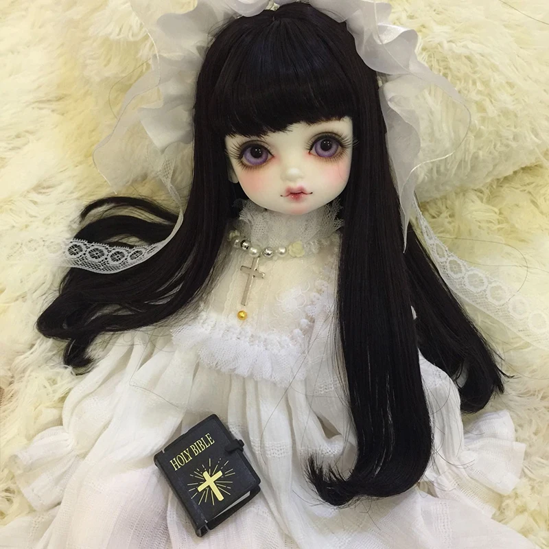 Кукла Одежда 1/6 кукла белое платье с украшением волос для 1/6 1/4 BJD аксессуары для кукол SD Фея Мягкая кукла платье
