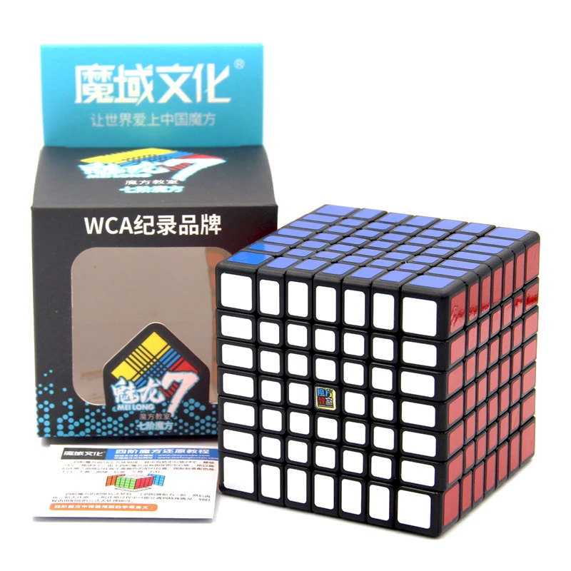 Moyu Cubo Magico 7x7 волшебный кубик 7 слоев кубик Профессиональный скоростной пазл кубики 7x7x7 Развивающие игрушки для детей детский игровой подарок