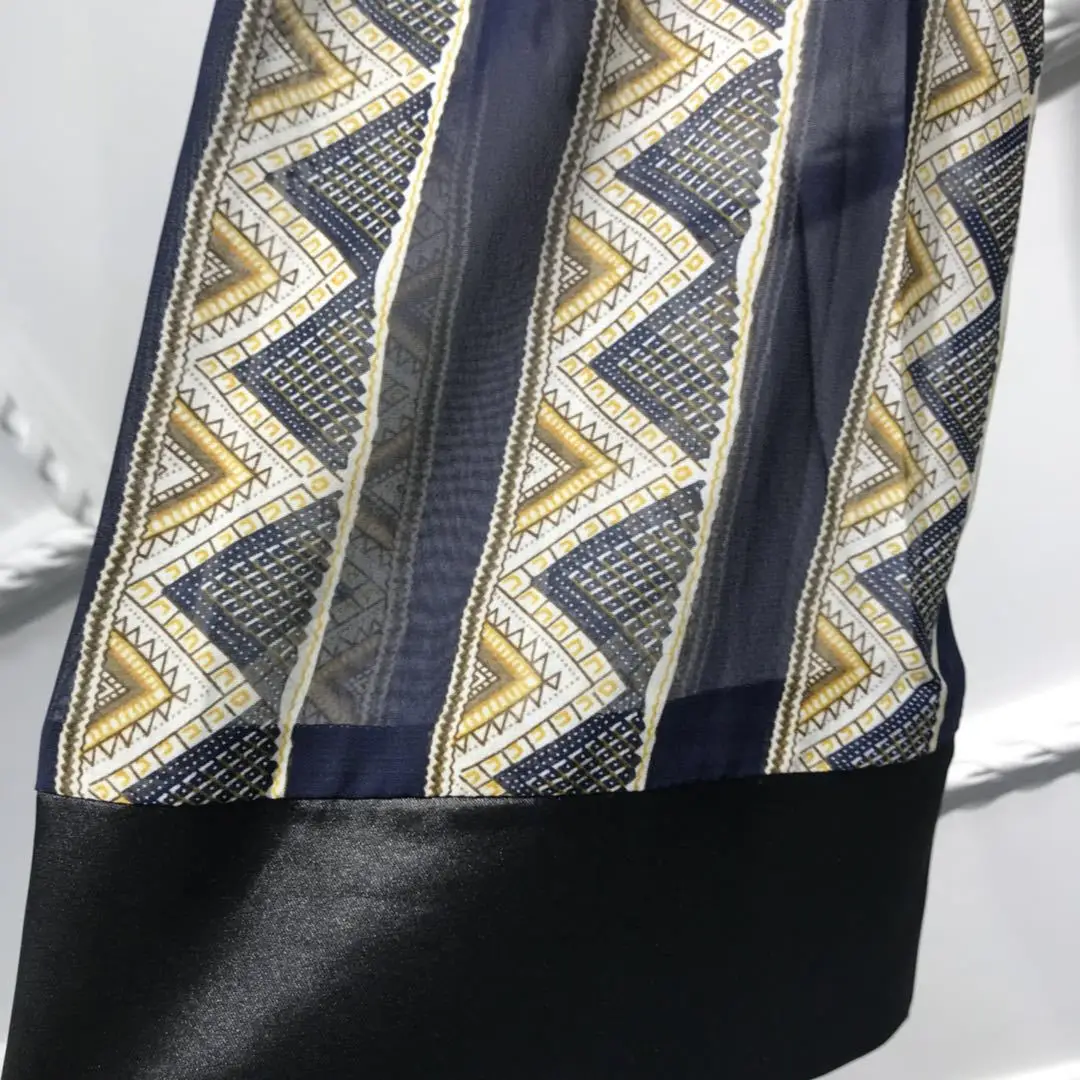 

Muslim Open Abaya Women Vintage Geometry Kimono Moroccan Kaftan Jubah Tunics Ramadan Eid Adha Party Islamic Autumn Clothes Dubai