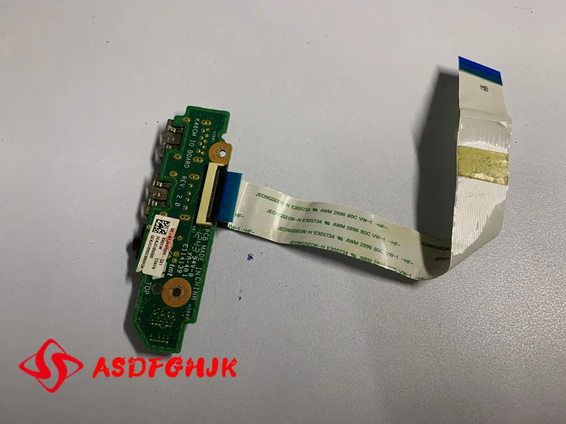 

Original For ASUS K46C S46C A46C K46CM K46CB K46CA R405C S46E Laptop Audio USB IO Board Interface Board