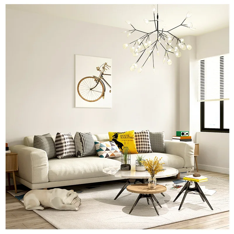

Ivory Wallpaper Beige Milky White Solid Plain Living Room Bedroom Modern Simple TV Background Wall Wallpaper