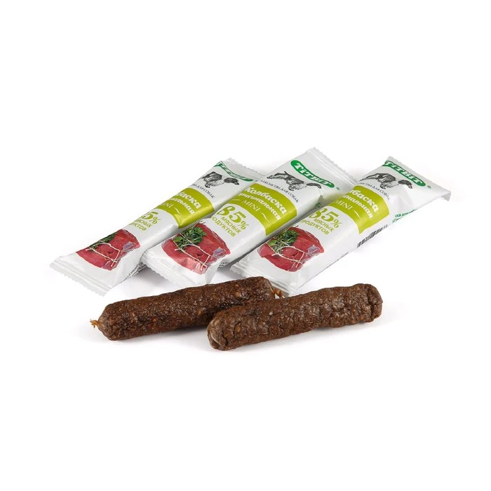 Колбаска оригинальная mini 20 г 5008523|Лакомства и витамины для собак| |