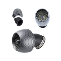 28mm 35mm 42mm 48mm motorcycle air filter black air filter motorcycle air purifier universal metal motorcycle air filter