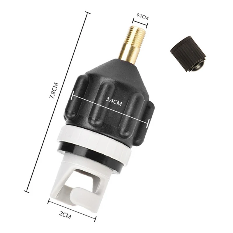 

Rowing Boat Air Valve Connector Inflatable Sup Board Kayak Pump Adapter Kayak Accessories Boat Fishing Boat Inflatable Boat Part
