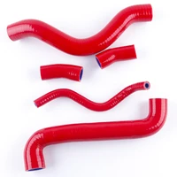 redblueblack for suzuki sv650s sv650 1999 2002 silicone radiator tube hose pipe kit 5pcs 2000 2001