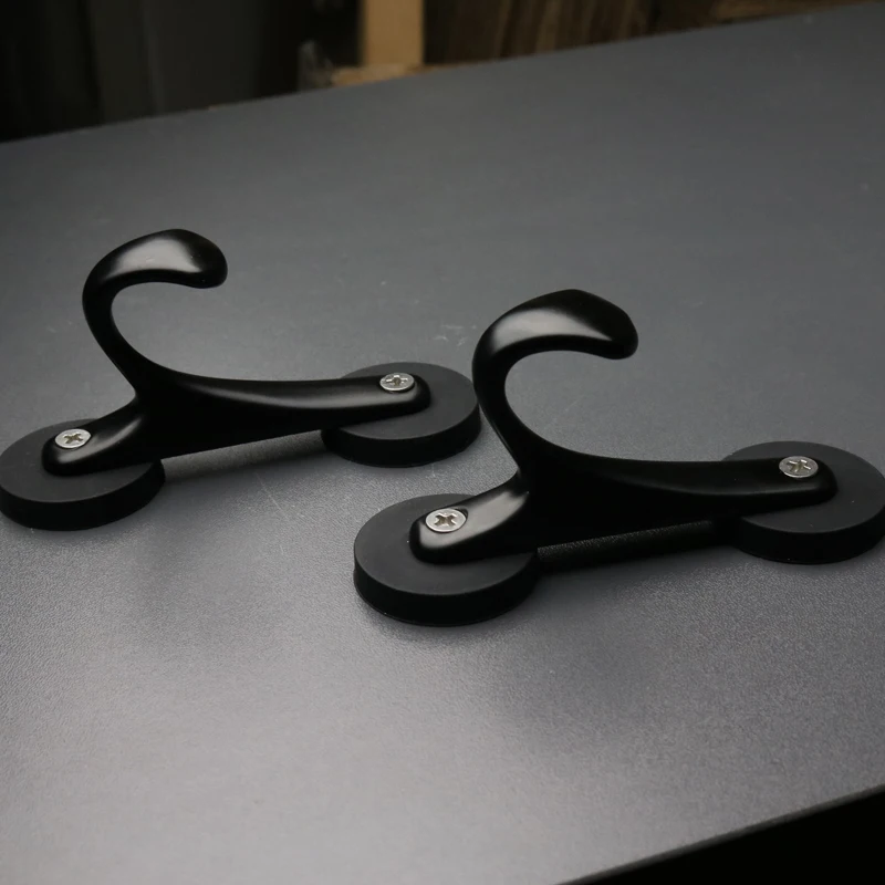 2 шт. магнитный крючок N52 черный/серебристый | Обустройство дома