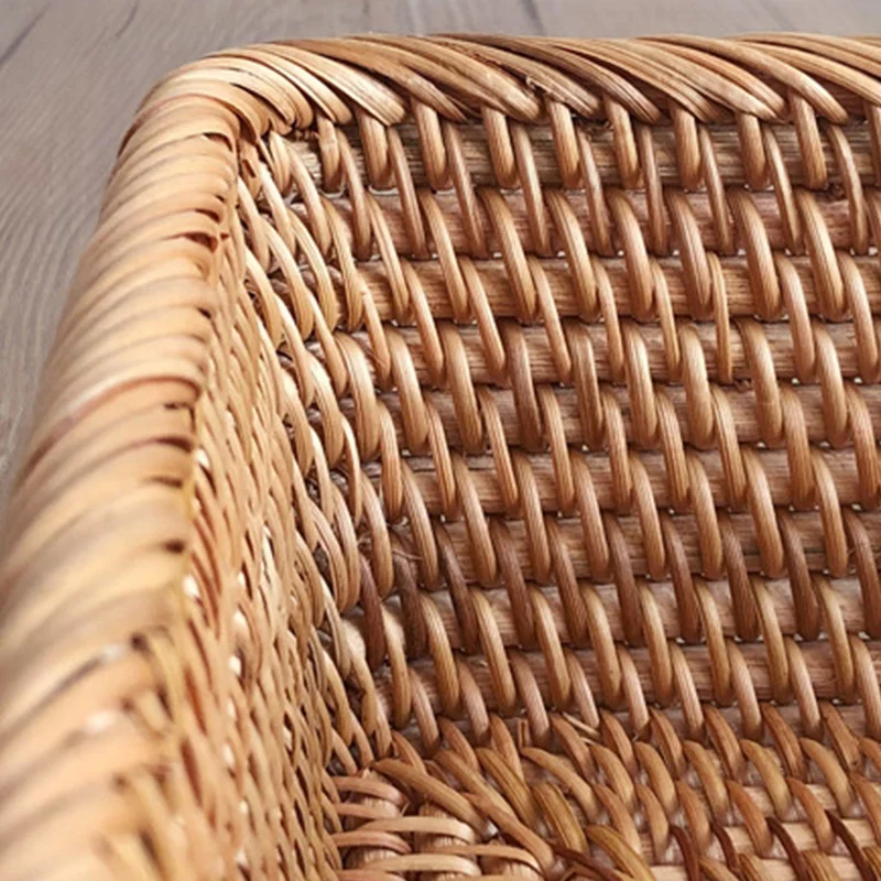 

Rattan Storage Basket Fruit Basket Picnic Basket Home Storage Basket