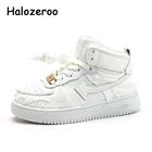 Кроссовки детские высокие, спортивная обувь на платформе, Брендовые повседневные, массивные, для мальчиков и девочек, на осень