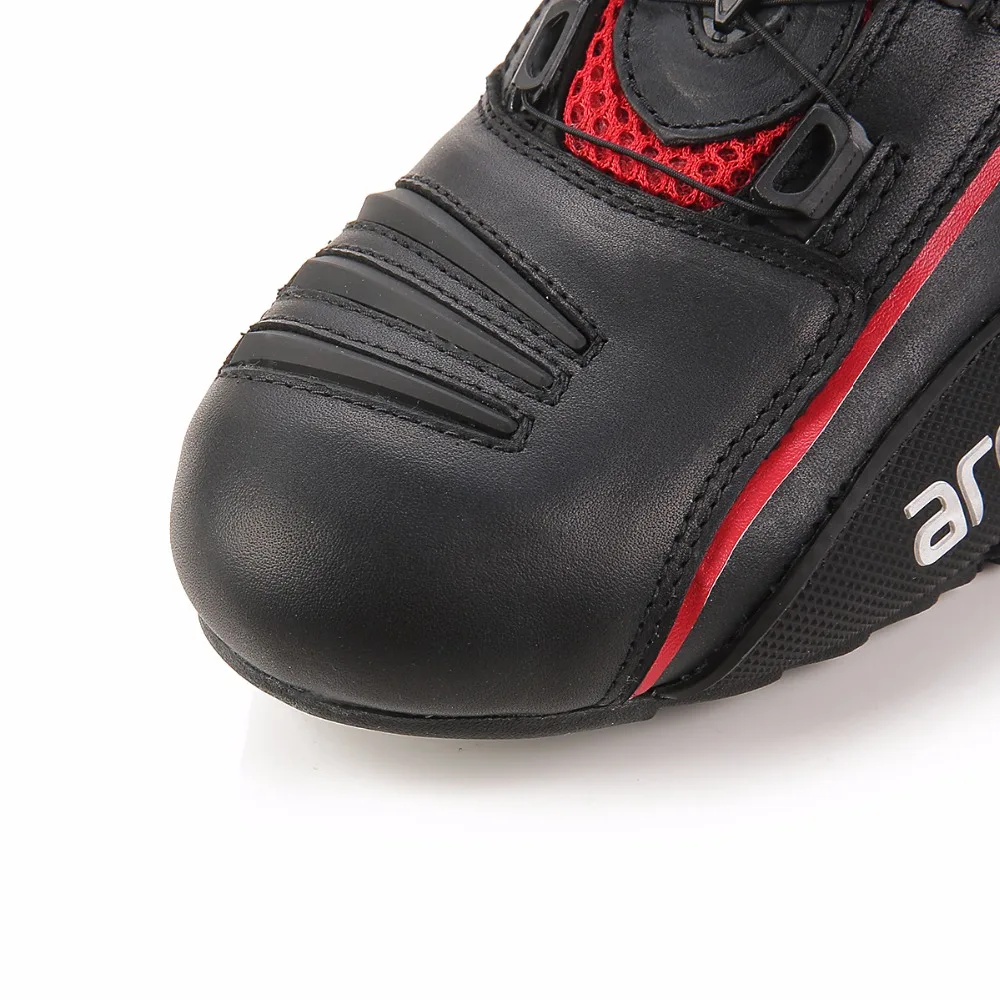 ARCX мотоциклетные ботинки туристические из коровьей кожи дышащие летняя сетчатая