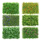 Искусственный ковыль конфиденциальности трава забор 40 см * 60 см искусственные изгороди забор для сада Двор дворе Декор