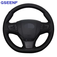 car steering wheel cover is soft leather for citroen c3 c3 xr 2015 2019 c4 2016 2019 peugeot 408 2014 2019 traveller 2016 2019