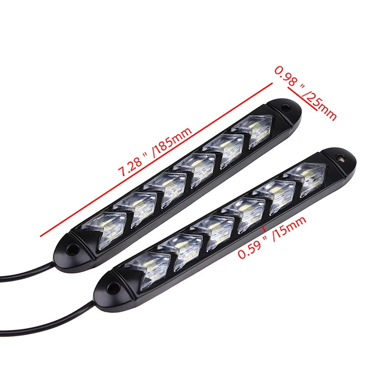 Автомобильный сигнал поворота POSSBAY Белый/янтарный/Ледяной Синий/Красный