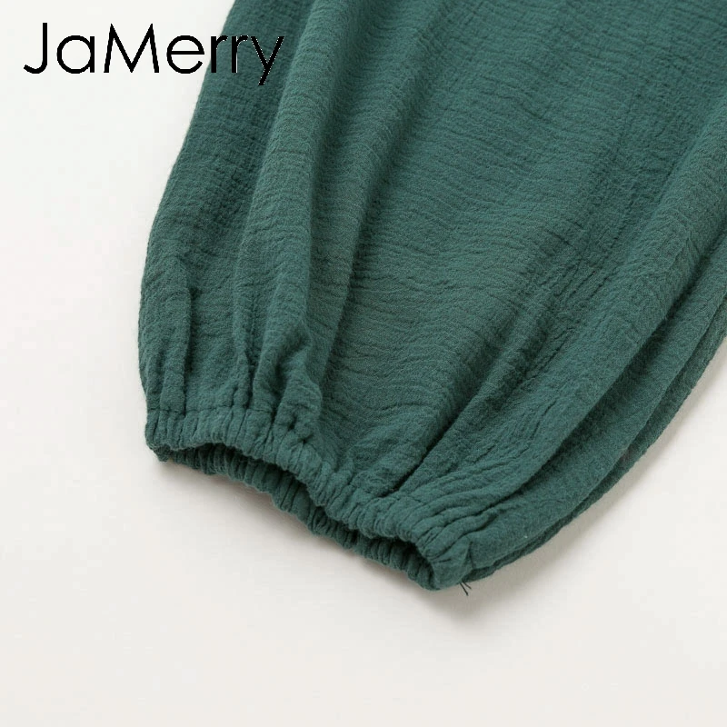 JaMerry винтажное элегантное свободное короткое вечернее платье уличная одежда с