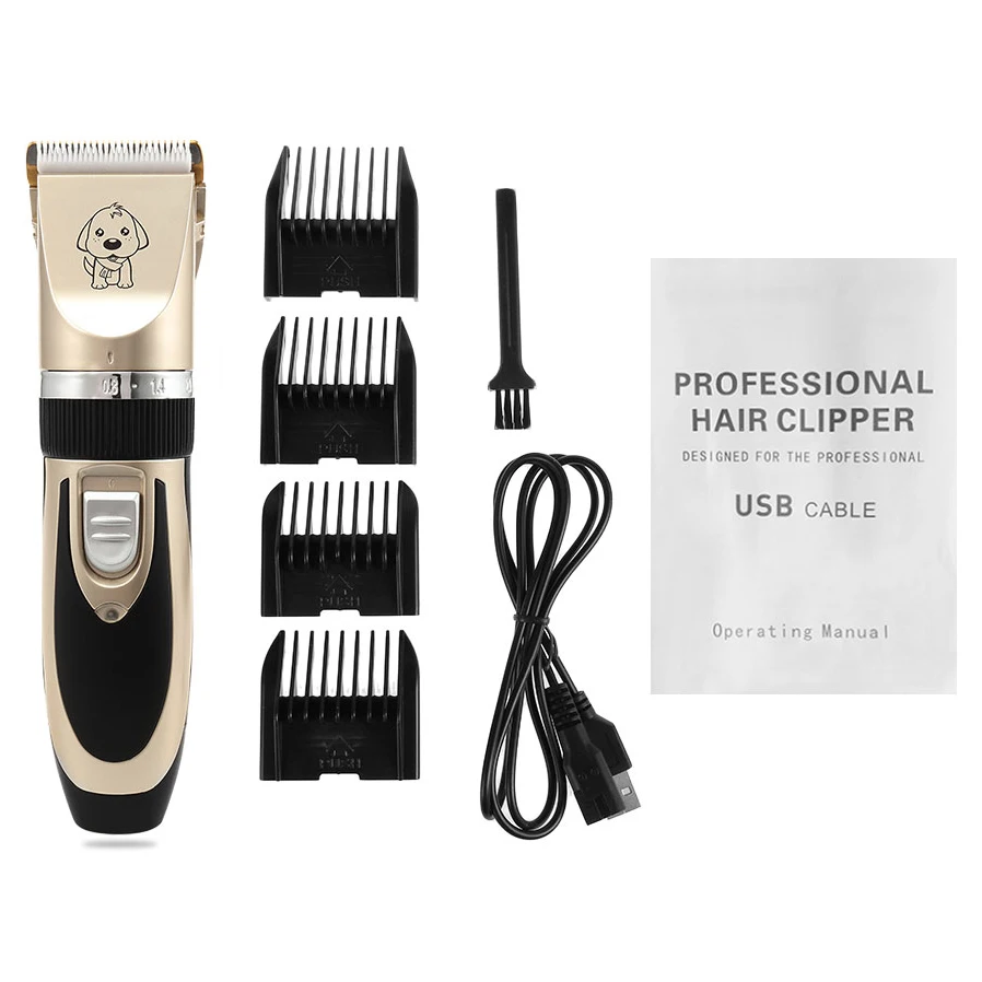 Электрический триммер для собак профессиональная машинка стрижки кошек волос