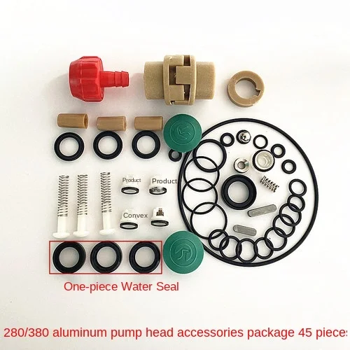 

Комплект для ремонта головки насоса мойки высокого давления 380 типа