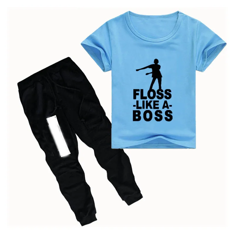 2 шт. детские футболки с коротким рукавом и принтом|Комплекты одежды для девочек| |