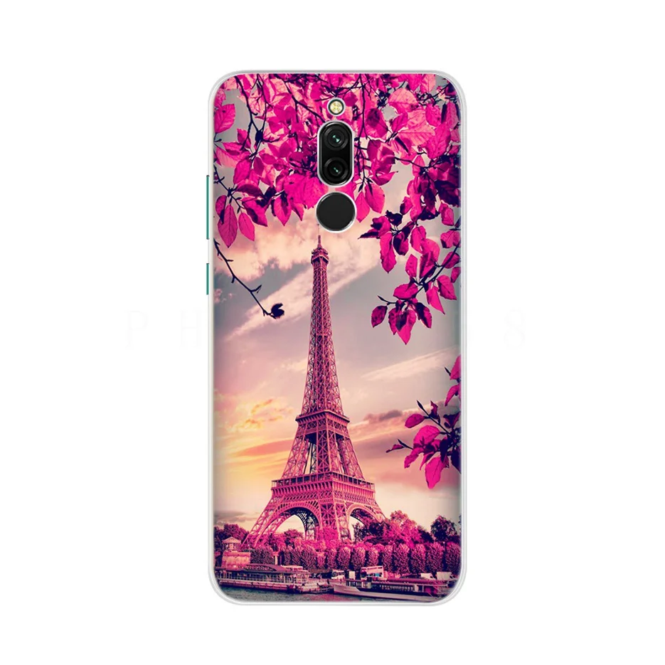 phone cases for xiaomi Ốp Lưng Dẻo Silicone Xiaomi Redmi 8 6.22 ''Mềm Mỏng Fundas Dễ Thương Sơn Ốp Lưng Cho Xiaomi Redmi 8 ốp Điện Thoại Redmi8 Túi xiaomi leather case card