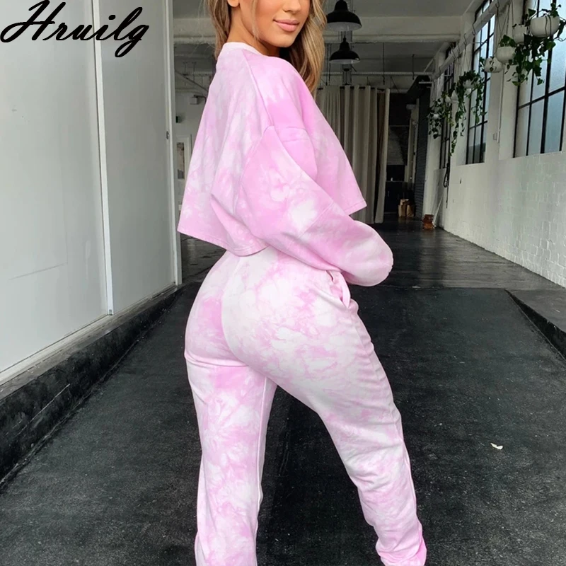 

Women Tracksuit Long Sleeve Sweatshirt&long Pants Two Piece Set Top and Pants Casual Fashion Sport Drawstring Chandal De Mujer