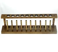 wooden test tube rack 10 hole diameter 20mm wooden wooden test tube rack chemical laboratory supplies consumables