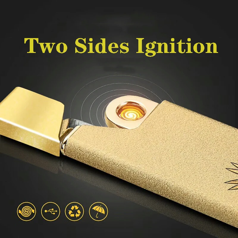 Новое поступление Высокое качество USB электрическая Быстрая зарядка Зажигалка