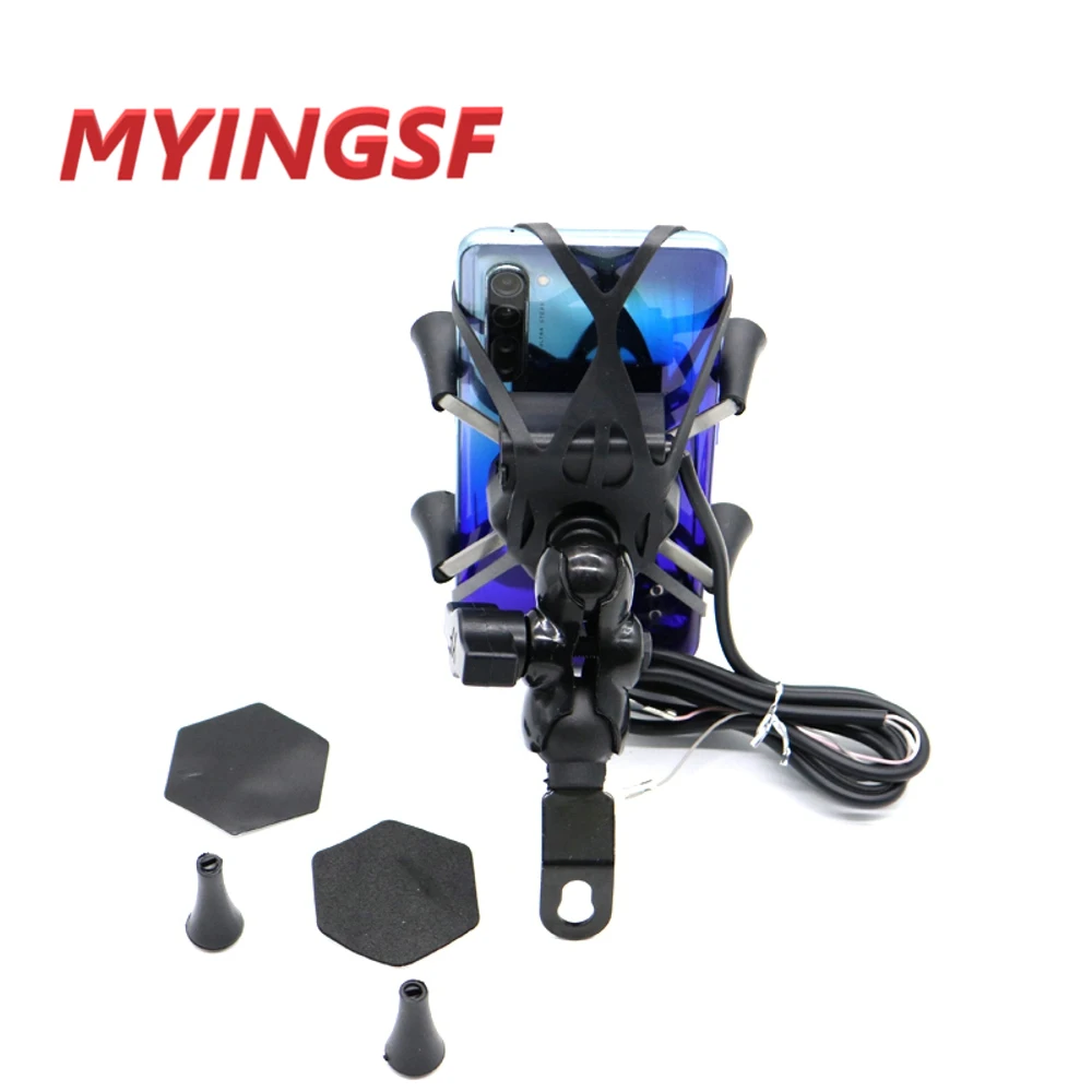 Держатель для телефона USB зарядное устройство BMW R1150GS R1150R R1200GS R1200R G650GS K1200R K1300R