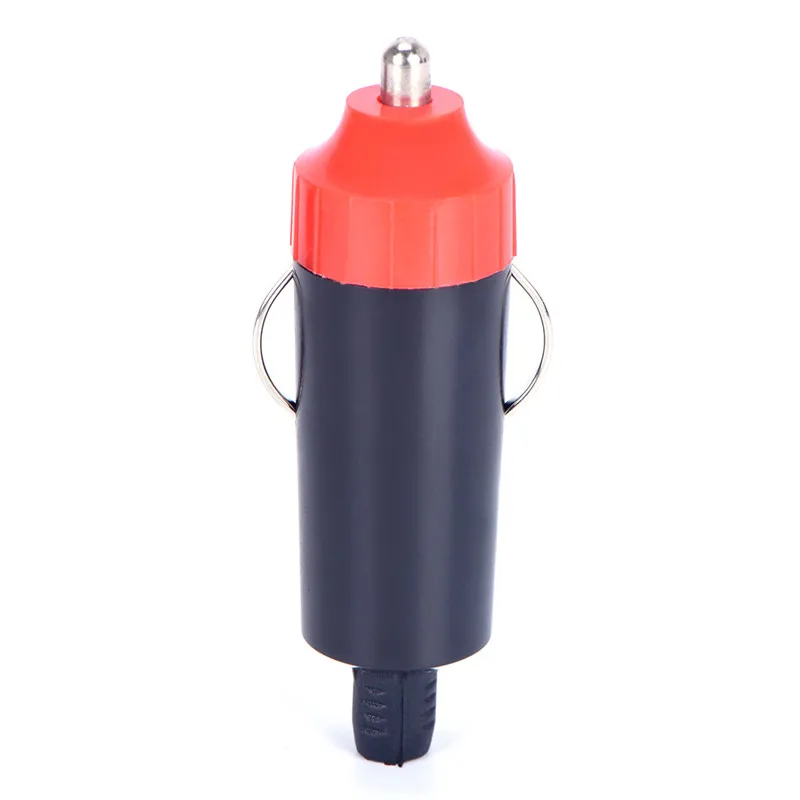 

Hot Sell 12V Male Car Cigarette Lighter Socket Plug Connector + Fuse Converter Plug Motorcycle Socket Power Charger Adapter