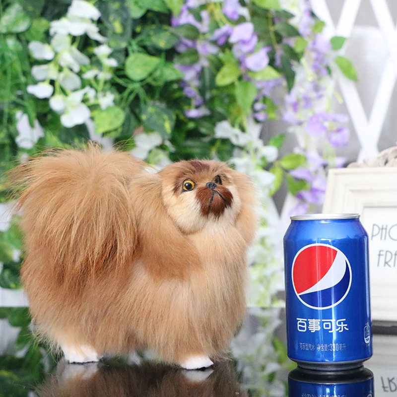 Имитация меха плюшевые игрушки в виде животных имитация собак Детские