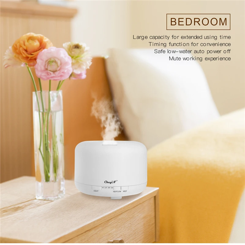 Распылитель эфирных масел ультразвуковой увлажнитель воздуха светодиодный