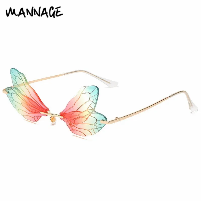 

Funny Wings Glasses Party Sunglasses Color Lenses Sunglasses Holiday Dance Party Supplies