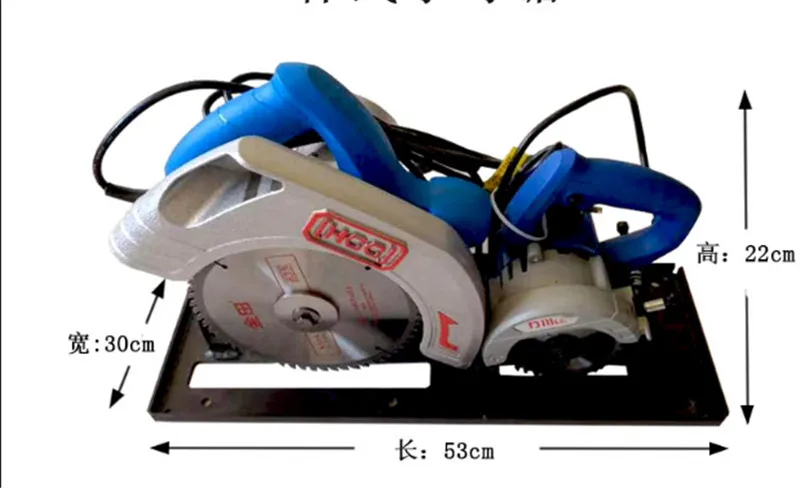 MJ09 мини 2 в 1 прецизионная настольная пила по дереву с основной пилой и точечным