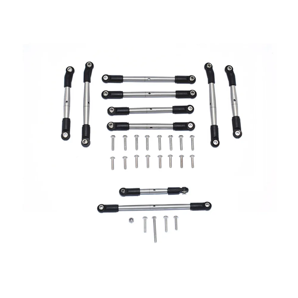

Positive & Negative Thread Adjustable Tie Rod Whole Car Tie Rod for 1/10 TAMIYA G500 58675 CC02 4WD RC Car Parts