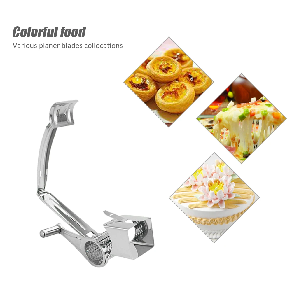 4 шт./набор тёрки для сыра из нержавеющей стали|rotary cheese grater|stainless steel slicercheese slicer |