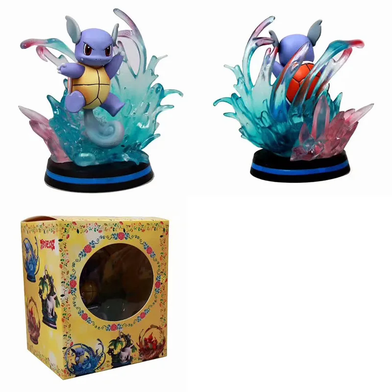 

POKEMON Anime Figure Charmander Bulbasaur Mew Squirtle Wartortle Charmeleon PVC Action Figure Collection Model Toys For Kids