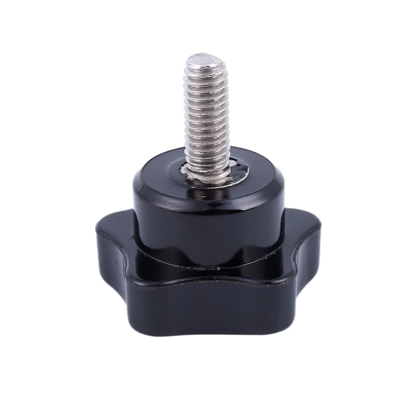 Акция! Винт с наружной резьбой M6 X 15 мм черная ручка фиксирующей головкой 2 шт. |