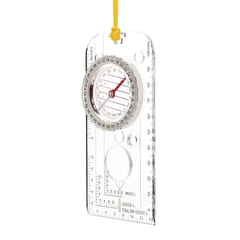 

Compass Dial DC40 ABS Refined Hunting Scale Military Map Ruler Portable Waterproof Outdoor Camping Navigation