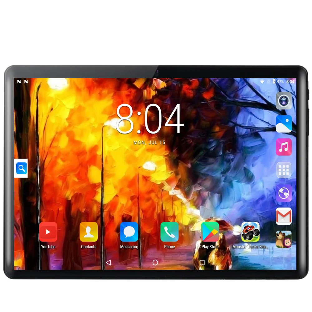 Новый 10 1 дюймов 3G Телефонный звонок четырехъядерный планшетный ПК Android Google Play CE