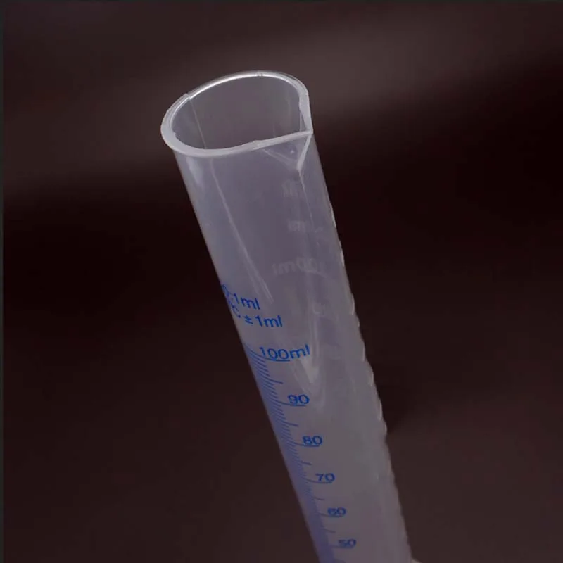 

500ml Plastic Measuring Cylinder Graduated Cylinders Container Tube for Lab Supplies Laboratory Tools for School Accessories