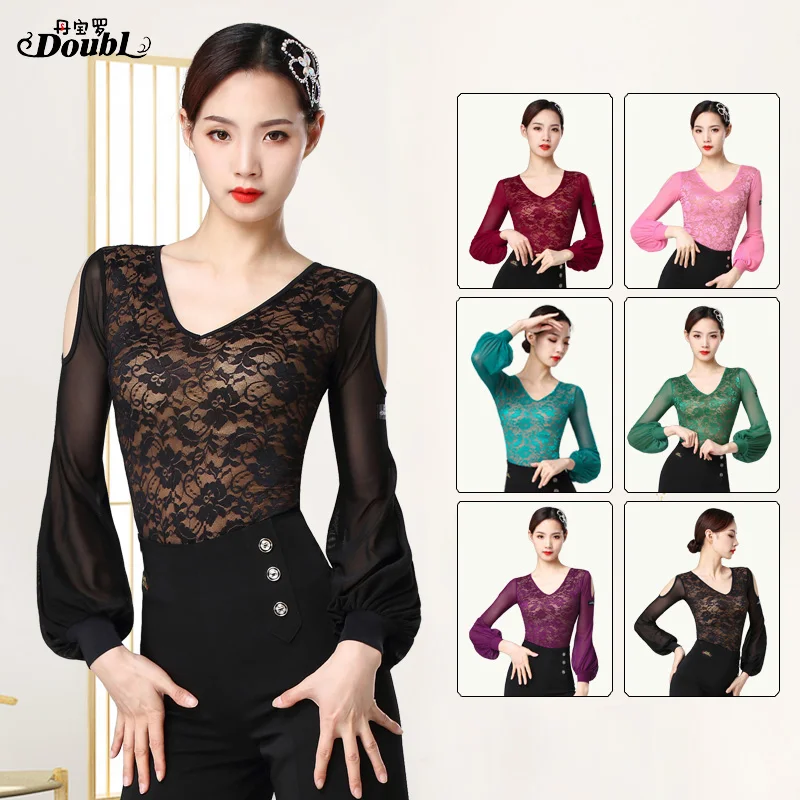 Женская куртка для латиноамериканских танцев с длинным рукавом|Бальные танцы| |