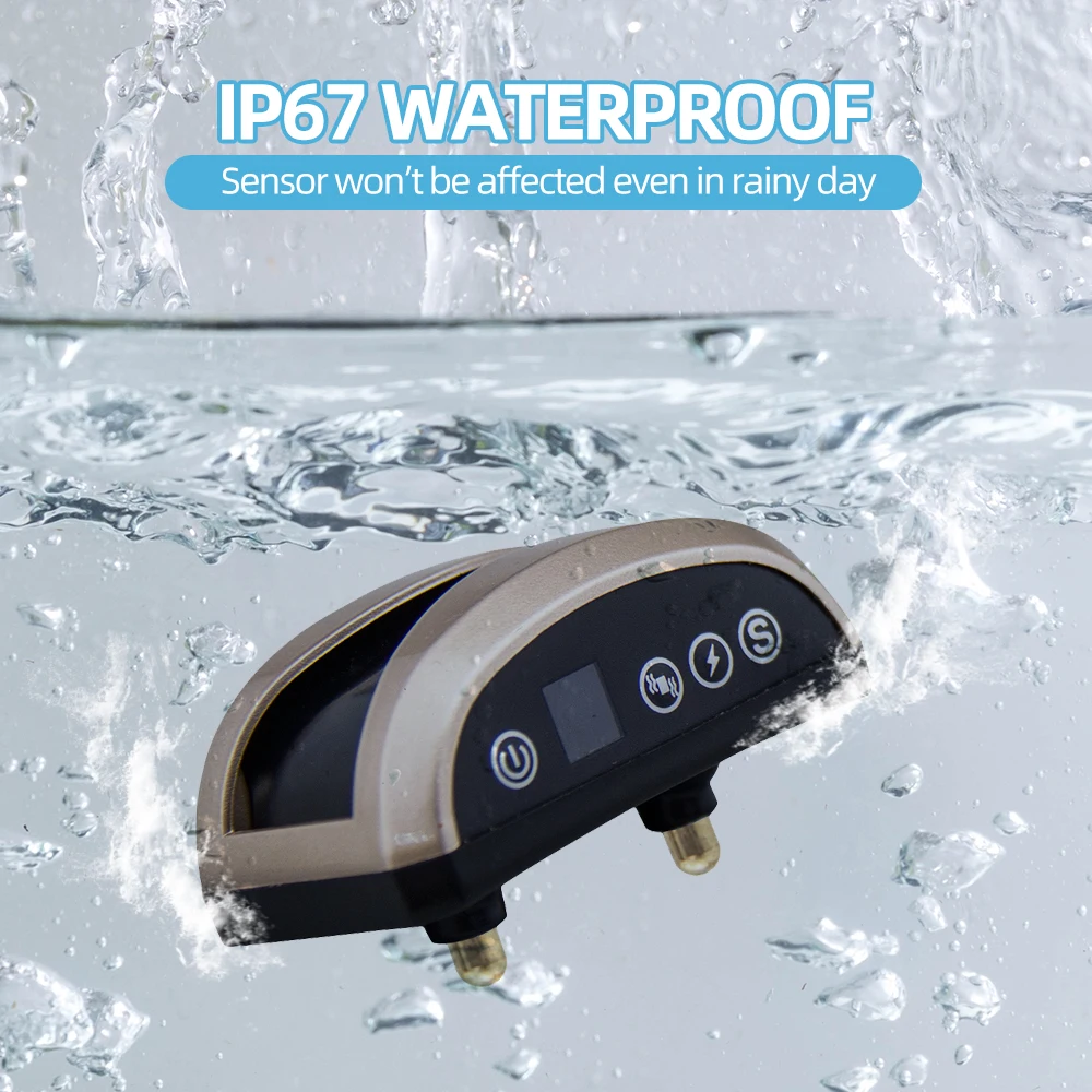 Перезаряжаемый водонепроницаемый ошейник для собак перезаряжаемый с 7 уровнями