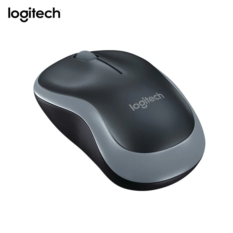Отремонтированное от производителя: Беспроводная мышь logitech M185 2,4G для ноутбука, компьютера, Мыши с USB нано-приемником