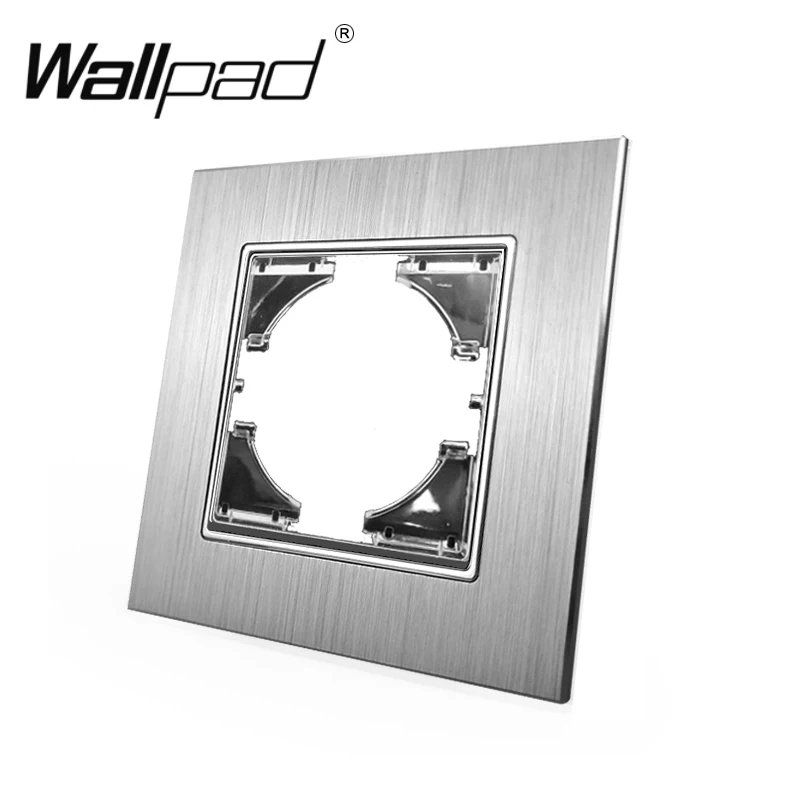 

Серебряная металлическая рамка Wallpad L6