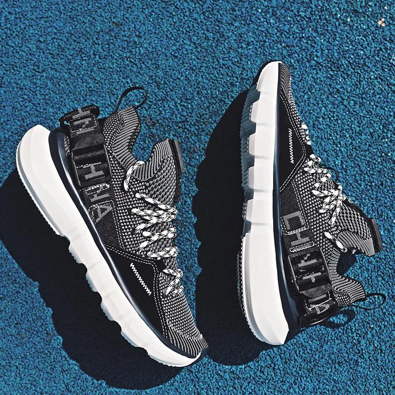 Мужская обувь дышащие кроссовки из сетки мужская Повседневная Удобная женская