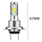 2 x H7 светодиодные фары 80 Вт 6000 лм Hi или Lo луч лампы K белый IP 68 водонепроницаемый сигнал светильник свет Автомобильные аксессуары светодиодные лампы наборы