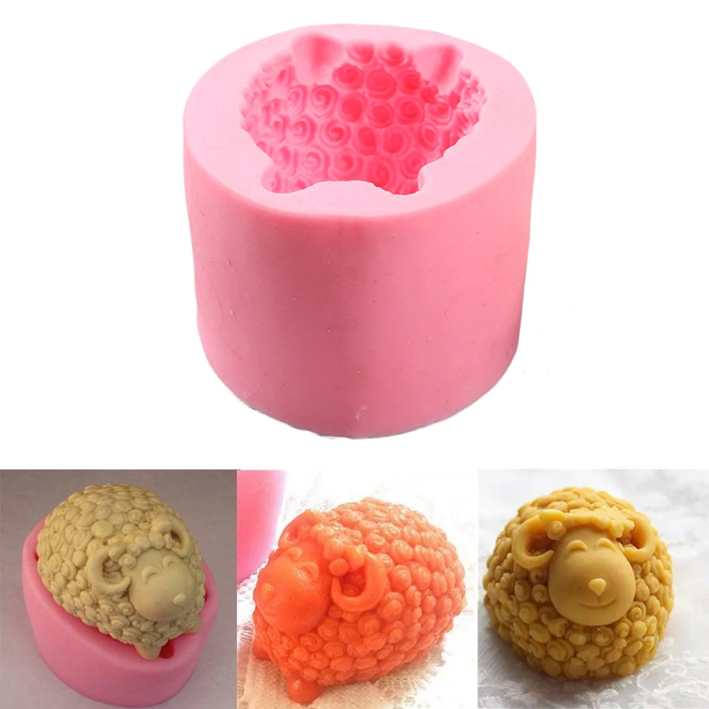 3D Мыло Форма для выпечки помадка торт Мягкий Силиконовый Шоколад DIY инструмент
